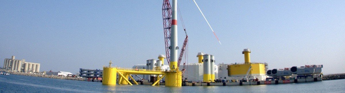 The first floating wind turbine generator is now fully assembled — a striking symbol of progress for the EFGL Project and a key step forward for the region’s renewable energy ambitions.